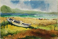 湖邊一葉舟藏品圖，第1張