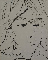 人頭部像速寫藏品圖，第1張