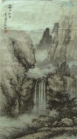 雪山飛瀑藏品圖，第1張