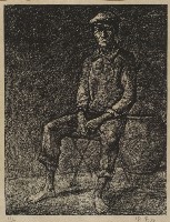 閒坐的人藏品圖，第1張