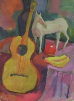 黃色吉他藏品圖，第1張