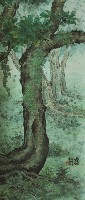 樹與鹿(一)藏品圖，第1張
