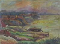 淡江夕照藏品圖，第1張