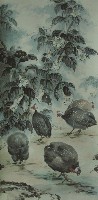 花鳥聯屏-花蔭野趣(二)藏品圖，第1張