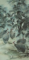 花鳥聯屏-花蔭野趣(三)藏品圖，第1張