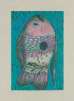 さかな-大魚，把富士山吞下去了藏品圖，第1張