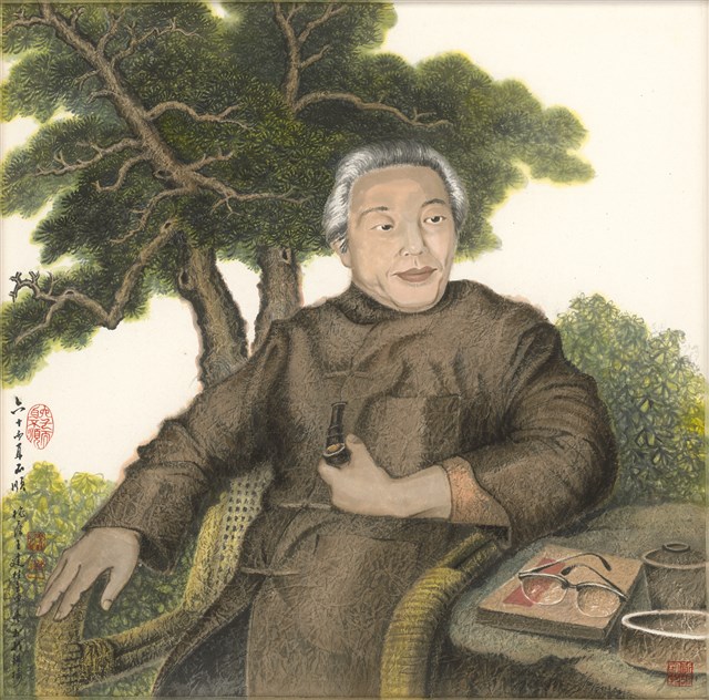 自畫像的圖片