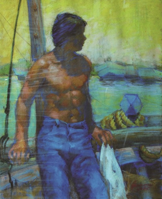 興達港的漁夫