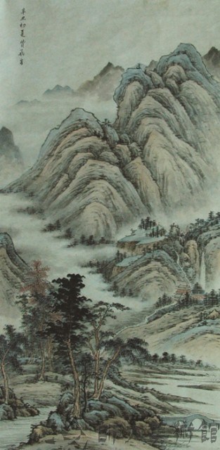山水藏品圖，第1張
