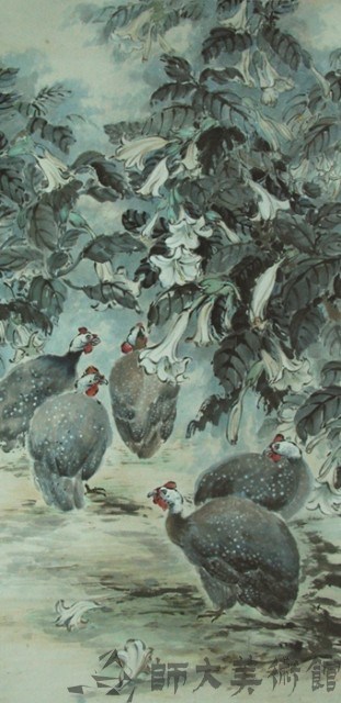 花鳥聯屏-花蔭野趣(三)藏品圖，第1張