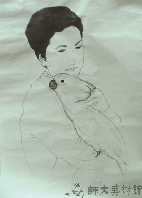 鸚鵡與人藏品圖，第1張