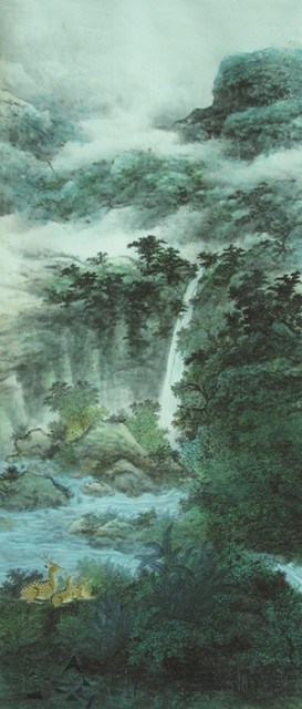 山鹿飲泉圖(二)藏品圖，第1張