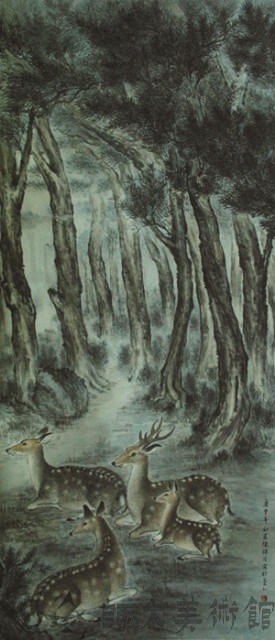 鹿群(右)藏品圖，第1張
