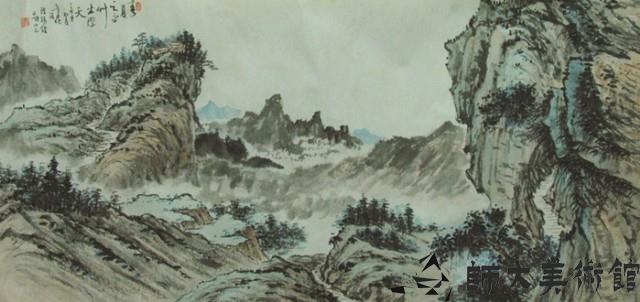 山水藏品圖，第1張