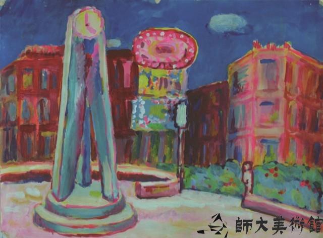 寂(53年時的臺北西門町圓環)藏品圖，第1張