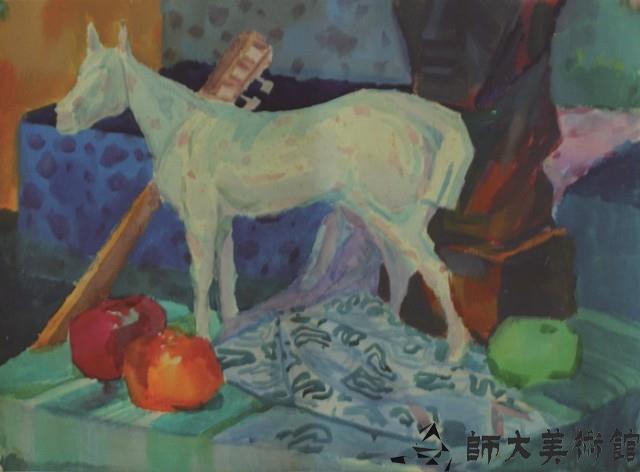 桌上白馬藏品圖，第1張