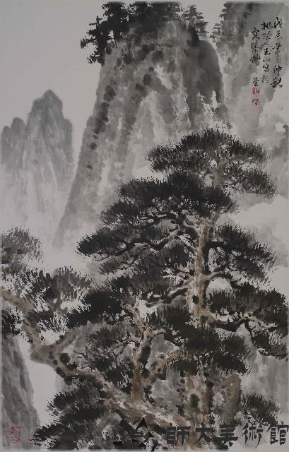 松林山水藏品圖，第1張