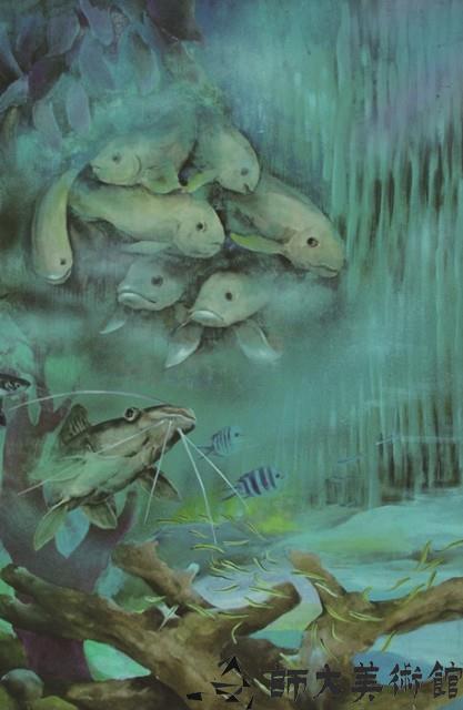 魚粉彩畫藏品圖，第1張