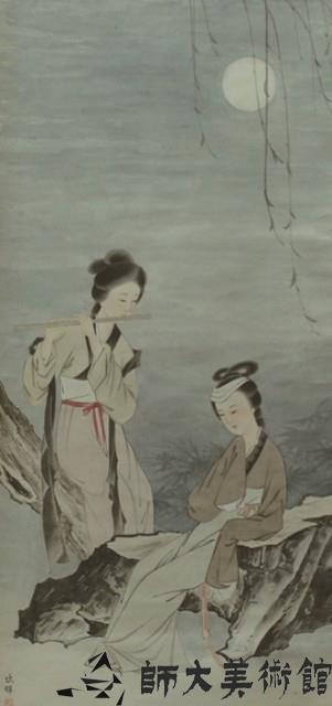 月下兩仕女藏品圖，第1張
