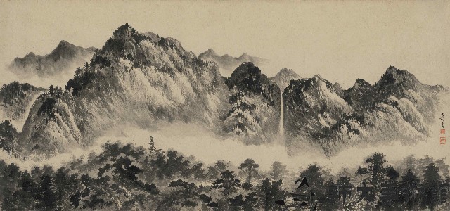 雲山飛瀑藏品圖，第1張