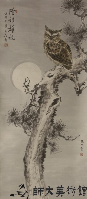 貓頭鷹(花鳥)藏品圖，第1張
