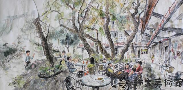 樂智樓前樹蔭下藏品圖，第1張