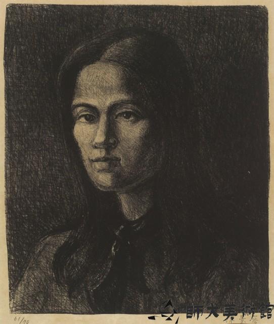 黑髮少女藏品圖，第1張