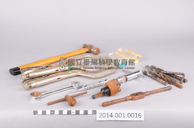 內有六角、六角扳手、鑽頭、老虎鉗握等加工工具藏品圖，第1張