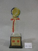 民國100年全國大專校院運動會-公開男生組桌球團體錦標-冠軍獎盃藏品圖，第1張