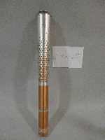 2017年臺北世界大學運動會聖火炬(金工版)藏品圖，第1張