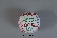 2008年第4屆世界大學棒球錦標賽-中華隊選手簽名球藏品圖，第1張
