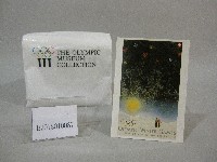 1948年冬季奧林匹克運動會海報圖-明信片藏品圖，第1張