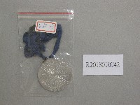 國立台灣藝術專科學校第5屆運動大會-第2名獎牌藏品圖，第1張