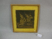 埃及人物圖-畫(裝框)藏品圖，第1張