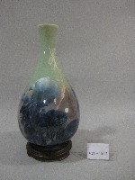 瓶身抽象荷葉圖-花瓶藏品圖，第1張