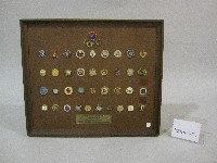 韓國奧運各運動協會-徽章紀念品(裝框)藏品圖，第1張