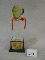 民國100年全國大專校院運動會-公開女生組田徑團體錦標-冠軍獎盃藏品圖，第1張