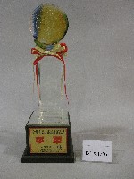 民國100年全國大專校院運動會-公開女生組體操團體錦標-季軍獎盃藏品圖，第1張