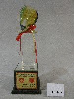民國100年全國大專校院運動會-公開女生組桌球團體錦標-亞軍獎盃藏品圖，第1張