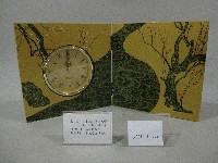 日本鹿屋體育大學屏風掛鐘紀念品藏品圖，第1張