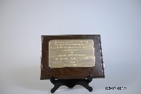 第一屆亞太地區健康、體能教育與休閒會議致蔡敏忠博士紀念牌藏品圖，第1張