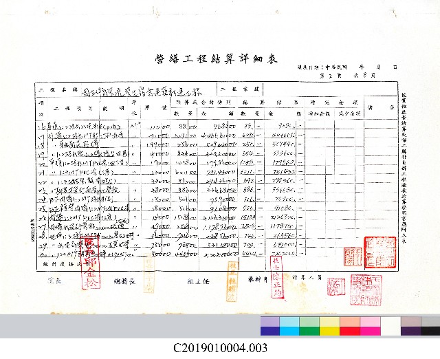 工程結算書：學生宿舍建築新建工程(掃描電子檔)-3的圖片