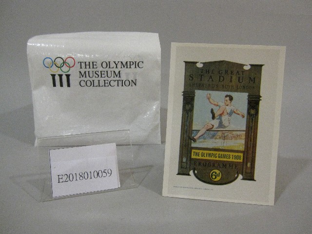 1908年夏季奧林匹克運動會海報圖-明信片