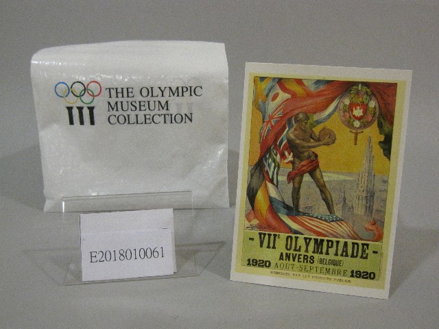 1920年夏季奧林匹克運動會海報圖-明信片