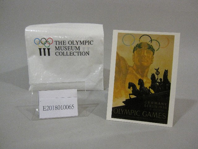 1936年夏季奧林匹克運動會海報圖-明信片