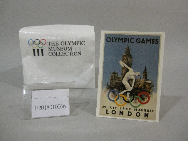 1948年夏季奧林匹克運動會海報圖-明信片