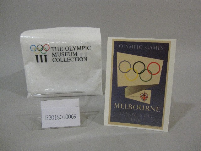 1956年夏季奧林匹克運動會海報圖-明信片