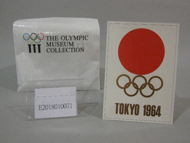 1964年夏季奧林匹克運動會海報圖-明信片