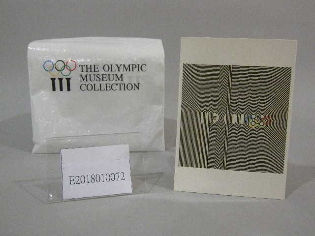 1968年夏季奧林匹克運動會海報圖-明信片