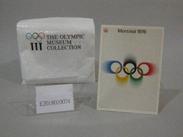 1976年夏季奧林匹克運動會海報圖-明信片